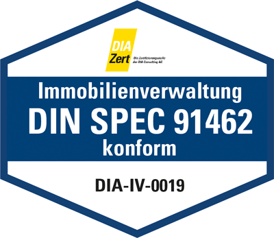 Immobilienverwaltung DIN SPEC 91462 konform DIA-IV-0019